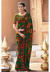Jannat By Vallabhi Printed Moss Georgette Sarees Wholesale Market In Surat